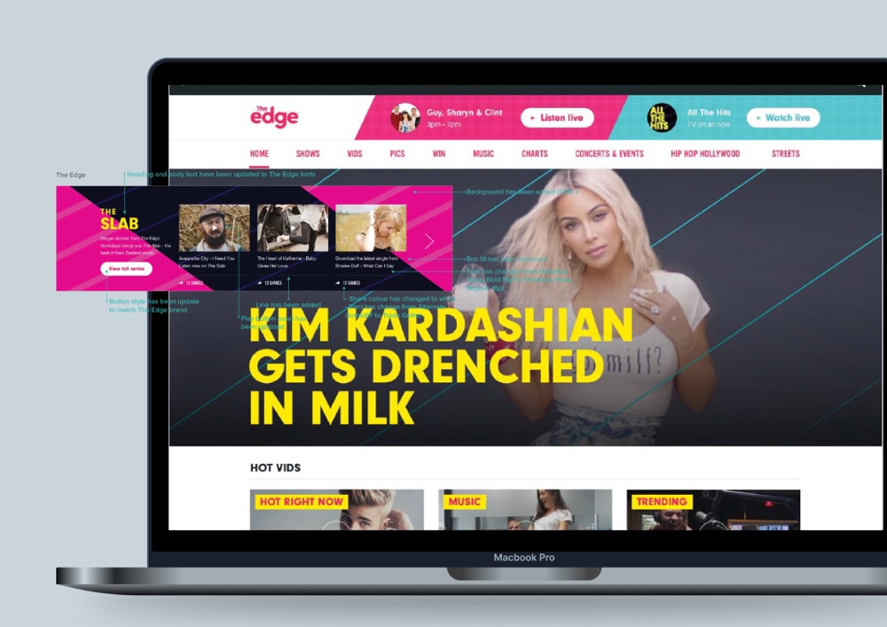 Radio network websites