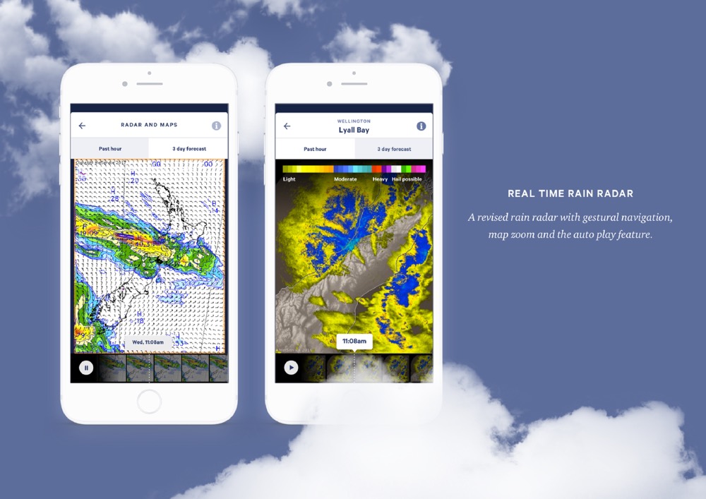 Metservice layouts